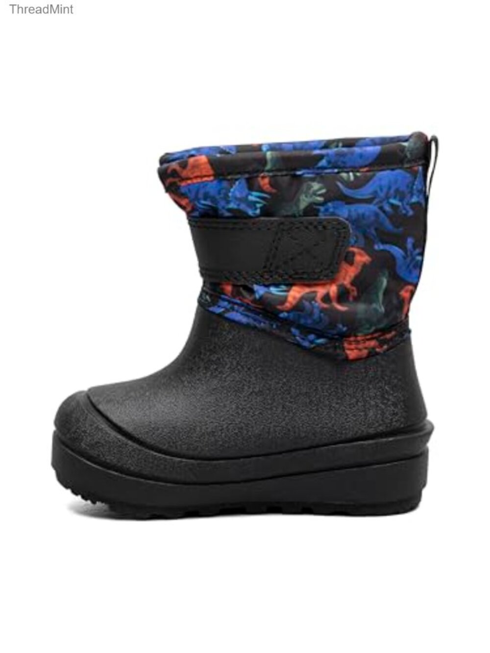 Toddler Snow Boots Boys Waterproof Pull-On Calf High Fleece Lined Winter